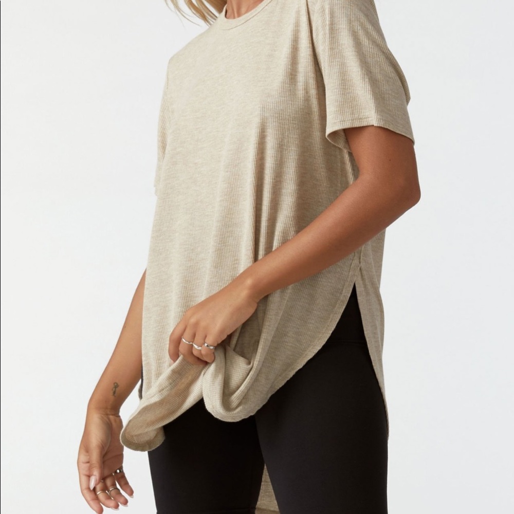 JOAH BROWN Live in ribbed slouchy tee ⚡️✨